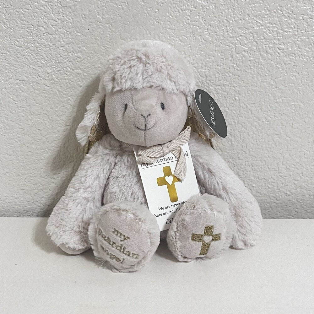 Demdaco Guardian Angel Plush Lamb 10" NWT